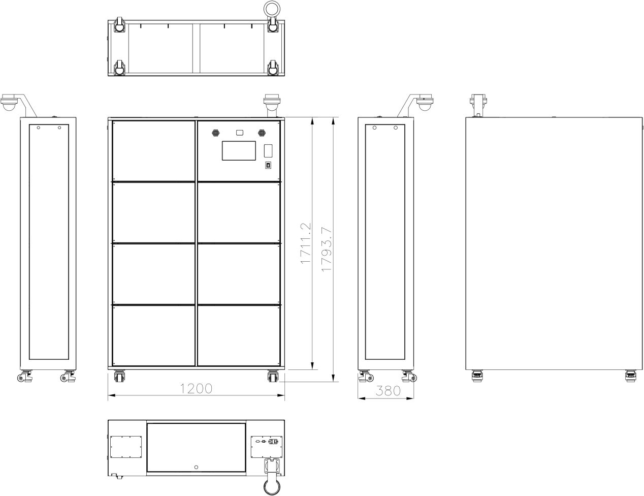 RFID文件柜 JT-W1604-U 产品实拍