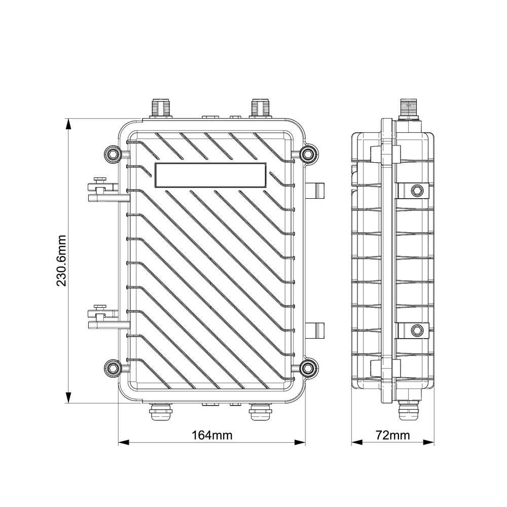 2.4GHZ户外全向读写器 JT-R2430A